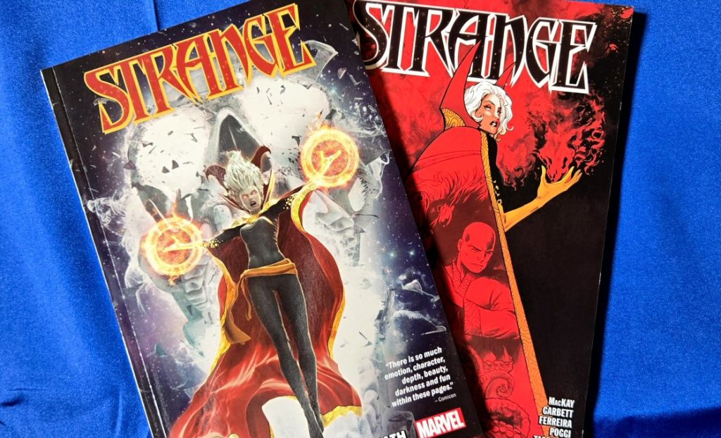 Strange Vol. 1: I Belong To Death (Trade Paperback) 2022 by Jed MacKay (Author), Bjorn Barends (Cover Art). Vol. 2: The Doctor Strange Of Death (2023) by Jed MacKay (Author), Lee Garbett (Cover Art, Artist)