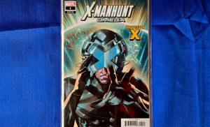 Marvel X-Manhunt Omega Vol 1, issue #1, 2025, variant cover by Edwin Galmont (Egal)